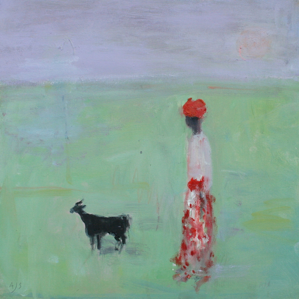 Goat and Goat Herder